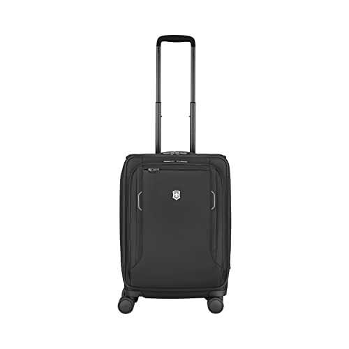 Victorinox Werks Traveler 6.0 Frequent Flyer Plus Softside Carry-On in Black - Victorinox Werks Traveler 6.0 Frequent Flyer Plus Softside Carry-On in Black - Travelking