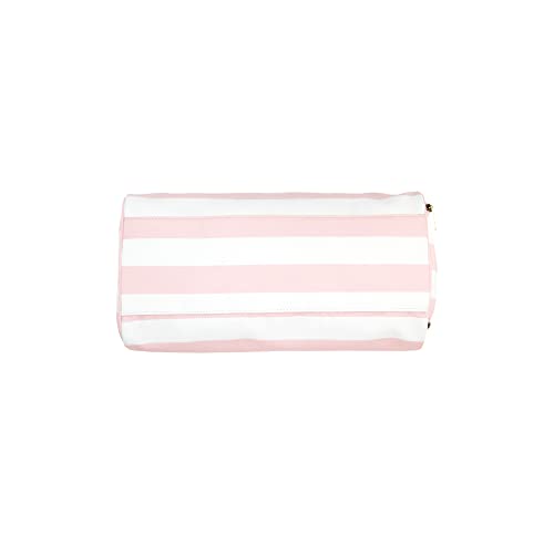 Olivia Miller Girl's Duffel Bag, Overnight Cute Pink & White Stripe Mini - Olivia Miller Girl's Duffel Bag, Overnight Cute Pink & White Stripe Mini - Travelking