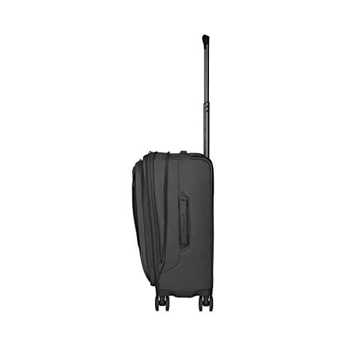 Victorinox Werks Traveler 6.0 Frequent Flyer Plus Softside Carry-On in Black - Victorinox Werks Traveler 6.0 Frequent Flyer Plus Softside Carry-On in Black - Travelking