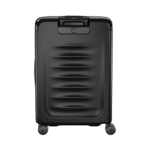 Victorinox Spectra 3.0 Expandable Medium Hardside Suitcase in Black - Victorinox Spectra 3.0 Expandable Medium Hardside Suitcase in Black - Travelking