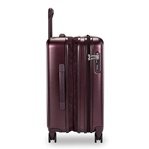 Briggs & Riley Sympatico Hardside International Spinner Luggage, Plum - Briggs & Riley Sympatico Hardside International Spinner Luggage, Plum - Travelking