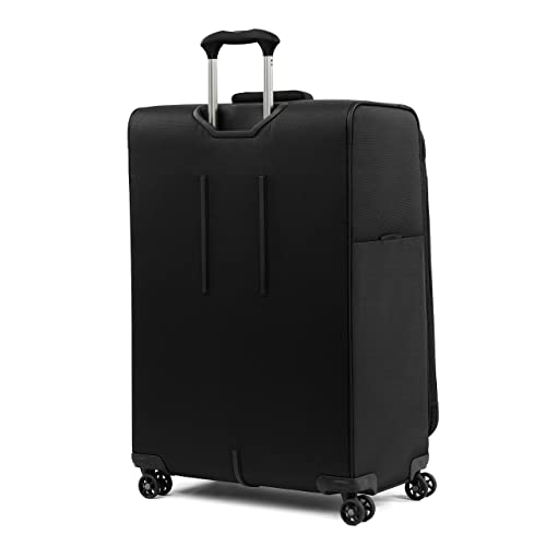 Travelpro Tourlite Softside Lightweight Expandable Spinner, Black - Travelpro Tourlite Softside Lightweight Expandable Spinner, Black - Travelking