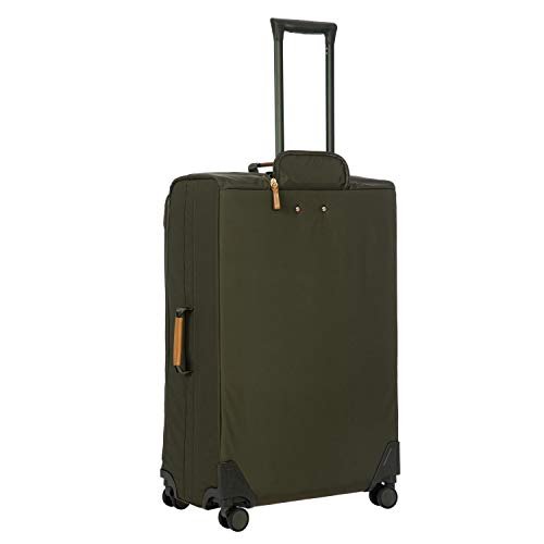 Bric's X-Bag Large Spinner with Frame 30 Inch Suitcase, Olive - Bric's X-Bag Large Spinner with Frame 30 Inch Suitcase, Olive - Travelking