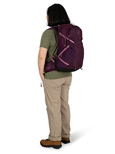 Osprey Sportlite 25L Unisex Hiking Backpack, Aubergine Purple - Osprey Sportlite 25L Unisex Hiking Backpack, Aubergine Purple - Travelking