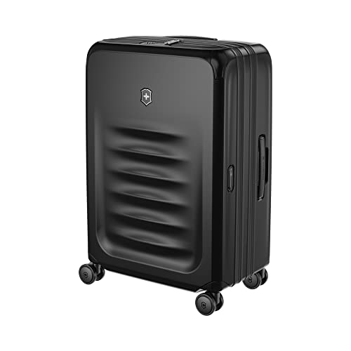 Victorinox Spectra 3.0 Expandable Medium Hardside Suitcase in Black - Victorinox Spectra 3.0 Expandable Medium Hardside Suitcase in Black - Travelking