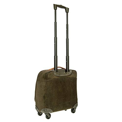 Bric's Life International Laptop Pilot Case Spinner Carry-On - Olive - Bric's Life International Laptop Pilot Case Spinner Carry-On - Olive - Travelking