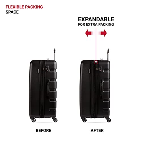 SwissGear 7366 Hardside Expandable Luggage with Spinner Wheels - SwissGear 7366 Hardside Expandable Luggage with Spinner Wheels - Travelking