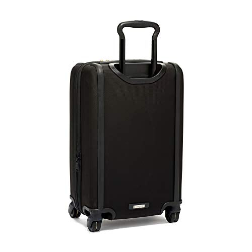 TUMI Alpha 3 International Dual Access 4 Wheeled Carry-On Black/Gold - TUMI Alpha 3 International Dual Access 4 Wheeled Carry-On Black/Gold - Travelking