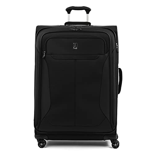 Travelpro Tourlite Softside Lightweight Expandable Spinner, Black - Travelpro Tourlite Softside Lightweight Expandable Spinner, Black - Travelking