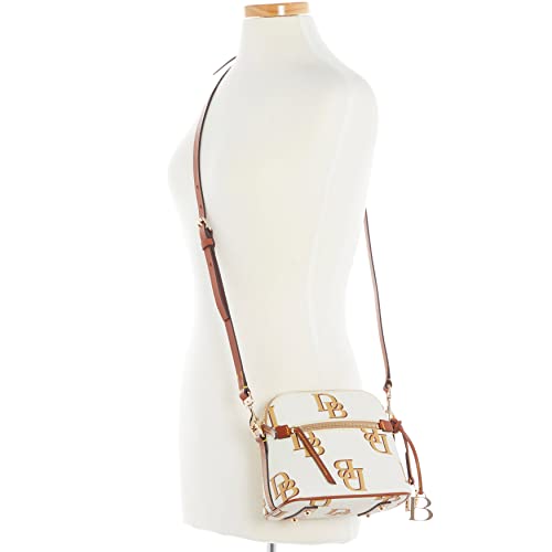 Dooney & Bourke Handbag, Monogram Domed Crossbody - Beige - Dooney & Bourke Handbag, Monogram Domed Crossbody - Beige - Travelking