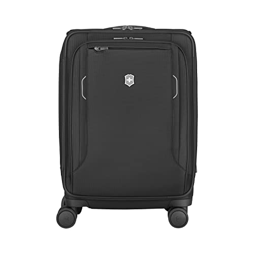 Victorinox Werks Traveler 6.0 Frequent Flyer Plus Softside Carry-On in Black - Victorinox Werks Traveler 6.0 Frequent Flyer Plus Softside Carry-On in Black - Travelking