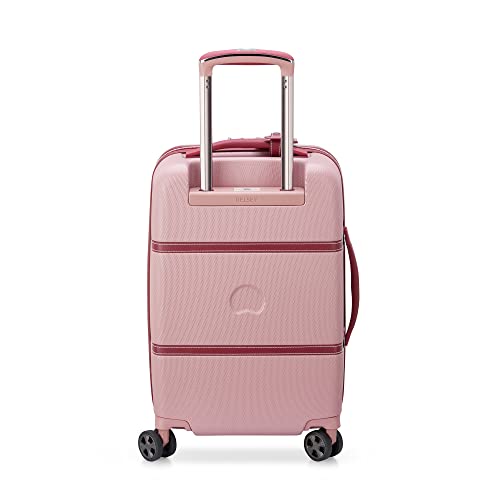 DELSEY Paris Chatelet Hardside Luggage with Spinner Wheels, Pink - DELSEY Paris Chatelet Hardside Luggage with Spinner Wheels, Pink - Travelking