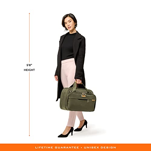 Briggs & Riley Expandable Duffle, Olive - Briggs & Riley Expandable Duffle, Olive - Travelking