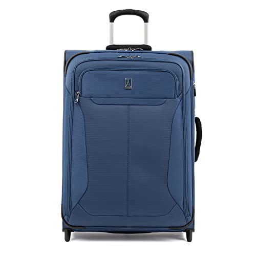 Travelpro Tourlite Softside Expandable Upright 2 Wheel Luggage, Blue - Travelpro Tourlite Softside Expandable Upright 2 Wheel Luggage, Blue - Travelking