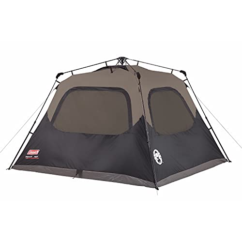 Coleman 4-Person Cabin Tent with Instant Setup 60 Seconds - Coleman 4-Person Cabin Tent with Instant Setup 60 Seconds - Travelking