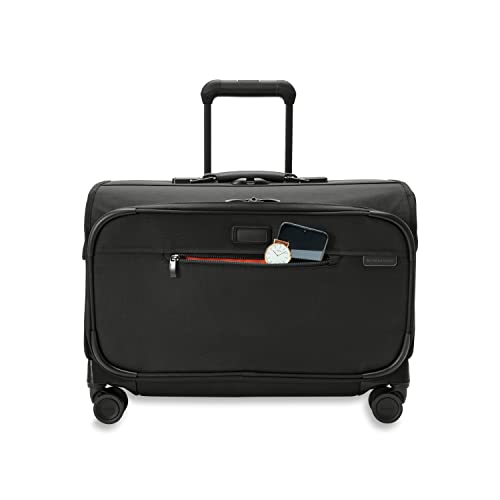 Briggs & Riley Baseline Garment Bags, Black, Carry Spinner - Briggs & Riley Baseline Garment Bags, Black, Carry Spinner - Travelking