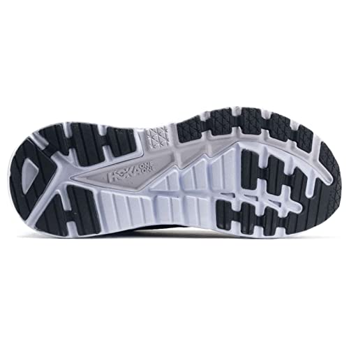 HOKA ONE ONE Womens Gaviota 4 Mesh Black White Trainers - HOKA ONE ONE Womens Gaviota 4 Mesh Black White Trainers - Travelking