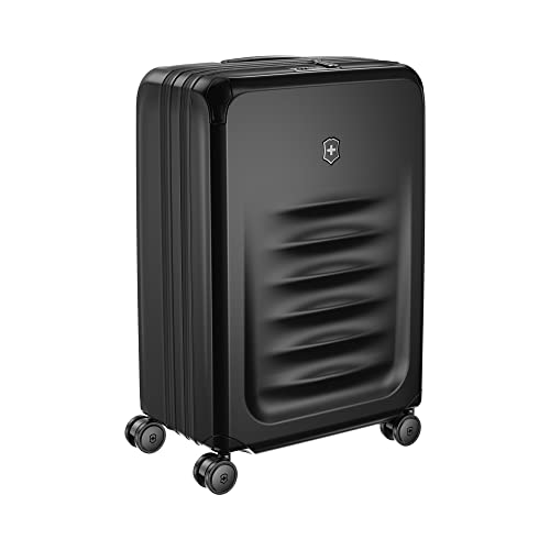 Victorinox Spectra 3.0 Expandable Medium Hardside Suitcase in Black - Victorinox Spectra 3.0 Expandable Medium Hardside Suitcase in Black - Travelking