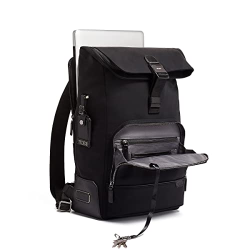 Tumi Harrison Osborn Roll Top Backpack Black One Size - Tumi Harrison Osborn Roll Top Backpack Black One Size - Travelking