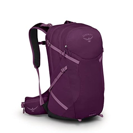 Osprey Sportlite 25L Unisex Hiking Backpack, Aubergine Purple - Osprey Sportlite 25L Unisex Hiking Backpack, Aubergine Purple - Travelking