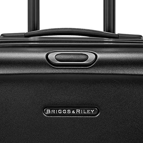 Briggs & Riley Sympatico Hardside International Spinner Luggage, Matte Black - Briggs & Riley Sympatico Hardside International Spinner Luggage, Matte Black - Travelking