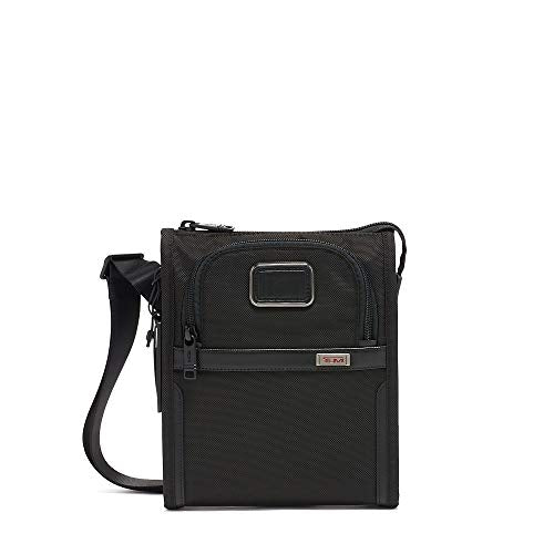 Tumi - Alpha 3 Small Pocket Crossbody Bag - Satchel for Men - Black - Tumi - Alpha 3 Small Pocket Crossbody Bag - Satchel for Men - Black - Travelking