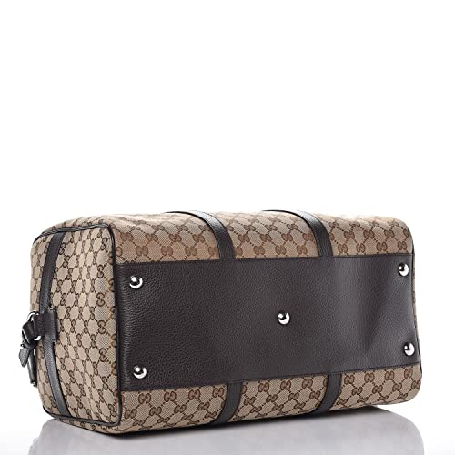 Gucci Duffle Brown Signature Guccissima Large Canvas Leather Travel - Gucci Duffle Brown Signature Guccissima Large Canvas Leather Travel - Travelking