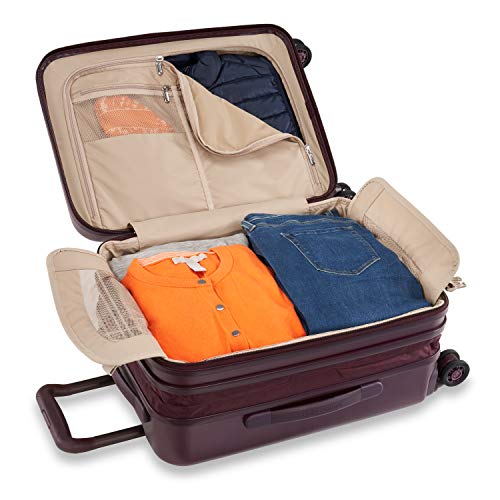 Briggs & Riley Sympatico Hardside International Spinner Luggage, Plum - Briggs & Riley Sympatico Hardside International Spinner Luggage, Plum - Travelking