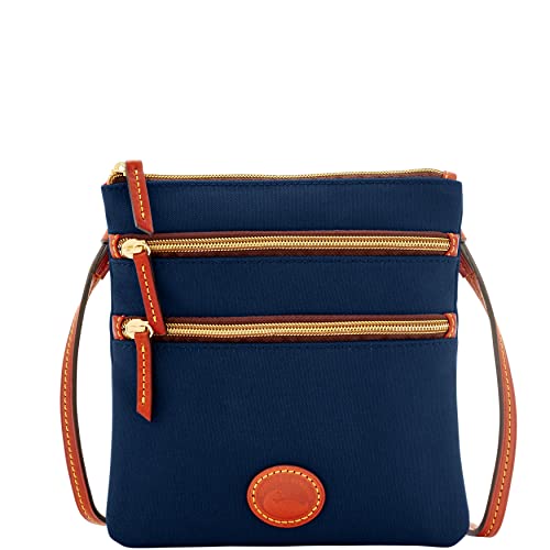 Dooney & Bourke Handbag, Nylon North South Triple Zip Crossbody - Navy - Dooney & Bourke Handbag, Nylon North South Triple Zip Crossbody - Navy - Travelking