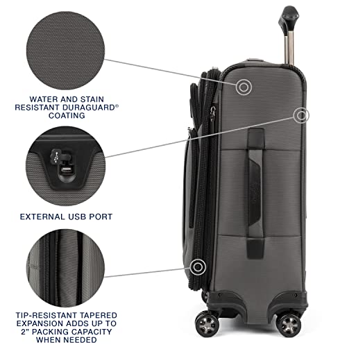 Travelpro Crew Versapack Softside Expandable Spinner Wheel - Travelpro Crew Versapack Softside Expandable Spinner Wheel - Travelking