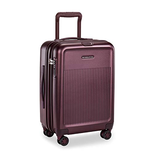 Briggs & Riley Sympatico Hardside International Spinner Luggage, Plum - Briggs & Riley Sympatico Hardside International Spinner Luggage, Plum - Travelking