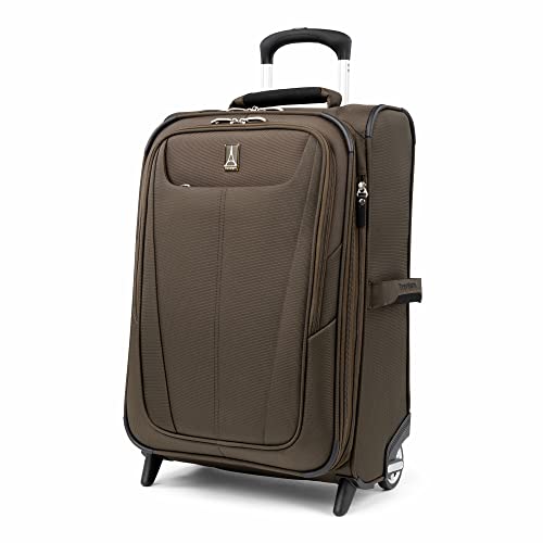 Travelpro Maxlite 5 Softside Expandable Upright 2 Wheel Luggage, Mocha - Travelpro Maxlite 5 Softside Expandable Upright 2 Wheel Luggage, Mocha - Travelking