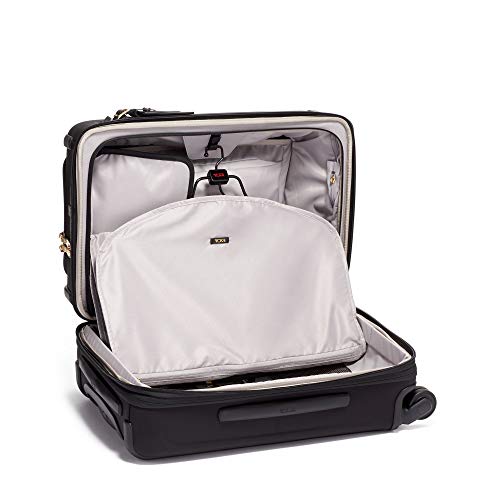 TUMI Alpha 3 International Dual Access 4 Wheeled Carry-On Black/Gold - TUMI Alpha 3 International Dual Access 4 Wheeled Carry-On Black/Gold - Travelking