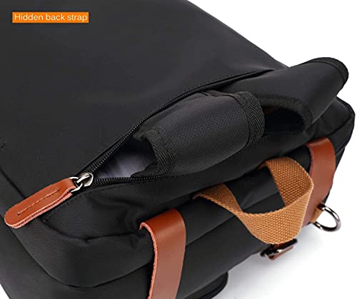 Convertible Backpack Messenger Bag - Shoulder Laptop Case - Convertible Backpack Messenger Bag - Shoulder Laptop Case - Travelking