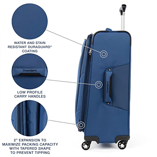 Travelpro Maxlite 5 Softside Expandable Luggage with 4 Spinner - Travelpro Maxlite 5 Softside Expandable Luggage with 4 Spinner - Travelking