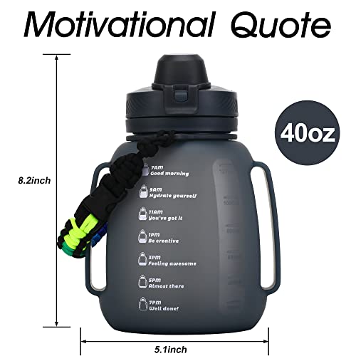 TakeToday Collapsible Water Bottles 40 OZ with Straw - TakeToday Collapsible Water Bottles 40 OZ with Straw - Travelking