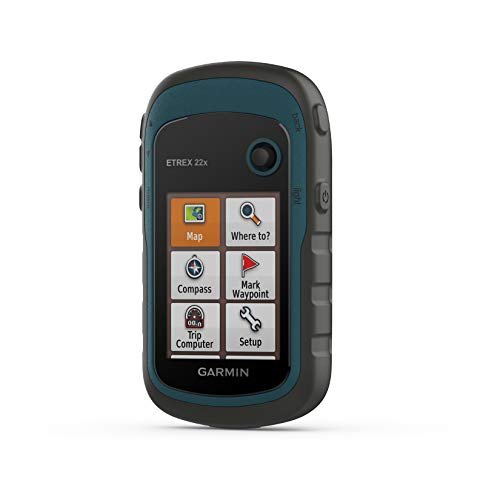 Garmin eTrex 22x, Rugged Handheld GPS Navigator, Black/Navy - Garmin eTrex 22x, Rugged Handheld GPS Navigator, Black/Navy - Travelking