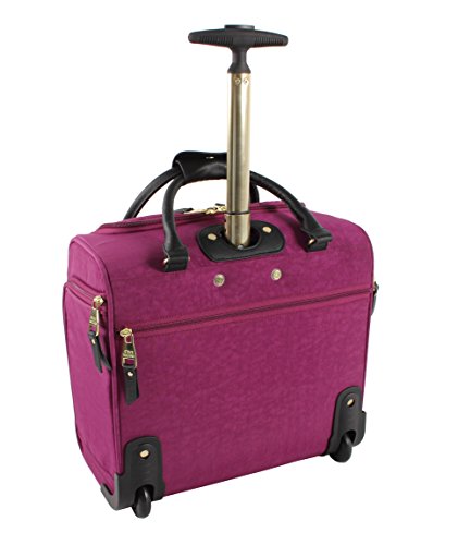 Steve Madden Designer 15 Inch Carry on Suitcase- Small Weekender - Steve Madden Designer 15 Inch Carry on Suitcase- Small Weekender - Travelking