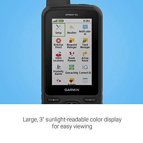 Garmin GPSMAP 66s, Rugged Multisatellite Handheld with Sensors - Garmin GPSMAP 66s, Rugged Multisatellite Handheld with Sensors - Travelking