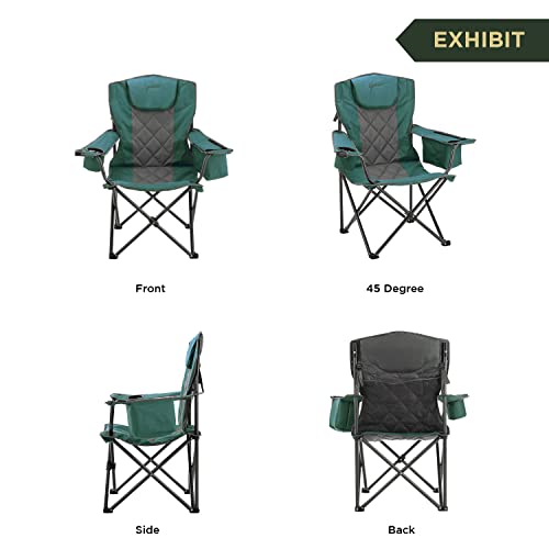 ARROWHEAD OUTDOOR Portable Folding Camping Quad Chair w/ 6-Can Cooler - ARROWHEAD OUTDOOR Portable Folding Camping Quad Chair w/ 6-Can Cooler - Travelking