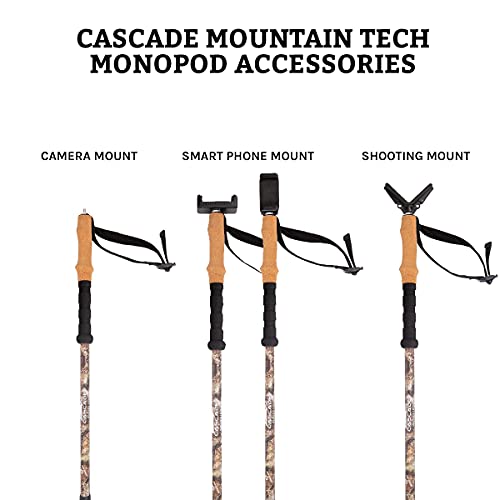 Cascade Mountain Tech Trekking Poles - 2 Piece Carbon Fiber - Cascade Mountain Tech Trekking Poles - 2 Piece Carbon Fiber - Travelking