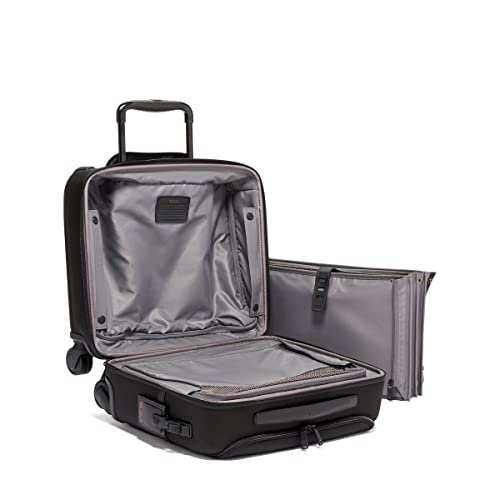 Tumi Men's Alpha Compact 4 Wheel Briefcase, Black - Tumi Men's Alpha Compact 4 Wheel Briefcase, Black - Travelking