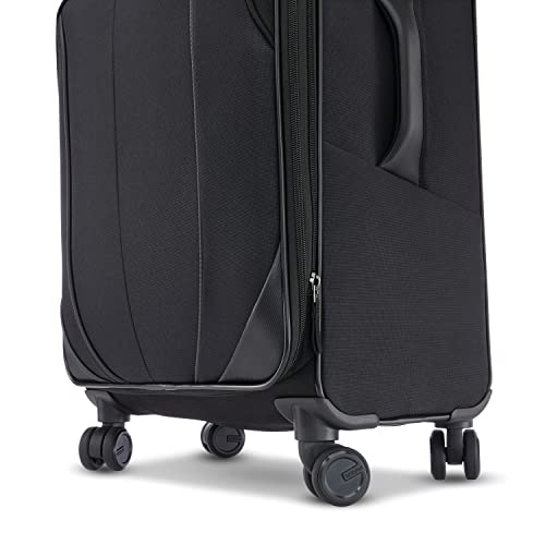 AMERICAN TOURISTER 4 KIX 2.0 Expandable Softside Luggage, Black - AMERICAN TOURISTER 4 KIX 2.0 Expandable Softside Luggage, Black - Travelking