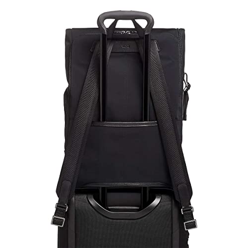 Tumi Harrison Osborn Roll Top Backpack Black One Size - Tumi Harrison Osborn Roll Top Backpack Black One Size - Travelking