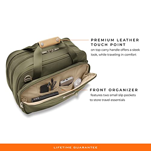 Briggs & Riley Expandable Duffle, Olive - Briggs & Riley Expandable Duffle, Olive - Travelking