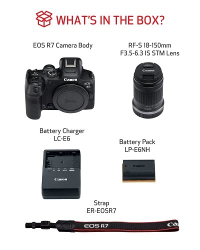 Canon EOS R7 RF-S18-150mm F3.5-6.3 IS STM Lens Kit, Mirrorless - Canon EOS R7 RF-S18-150mm F3.5-6.3 IS STM Lens Kit, Mirrorless - Travelking