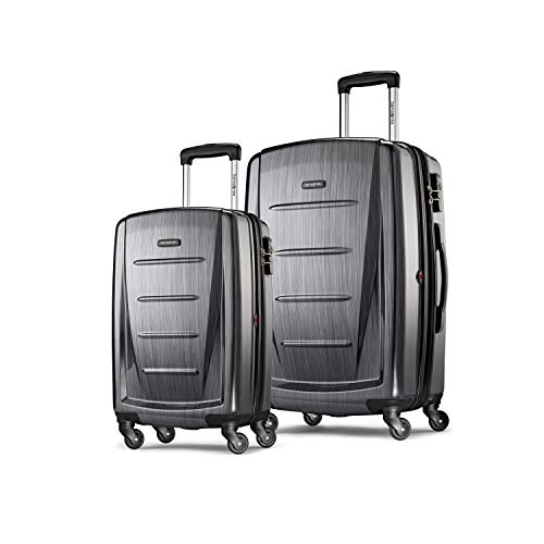 Samsonite Winfield 2 Hardside Luggage with Spinner Wheels, Charcoal - Samsonite Winfield 2 Hardside Luggage with Spinner Wheels, Charcoal - Travelking