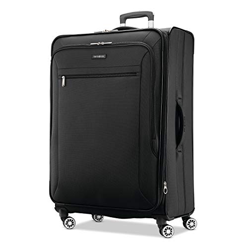 Samsonite Ascella X Softside Expandable Luggage with Spinner Wheels, Black - Samsonite Ascella X Softside Expandable Luggage with Spinner Wheels, Black - Travelking