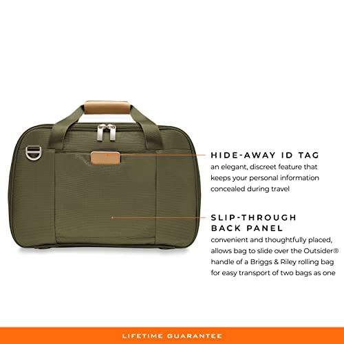 Briggs & Riley Expandable Duffle, Olive - Briggs & Riley Expandable Duffle, Olive - Travelking