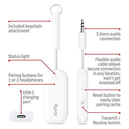 Twelve South AirFly Pro | Wireless Transmitter / Receiver - Twelve South AirFly Pro | Wireless Transmitter / Receiver - Travelking